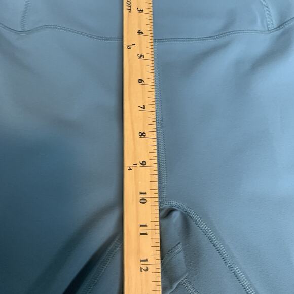 Free People Movement Pants Womens Large Never Better Leggings Teal Soft L - Picture 7 of 10